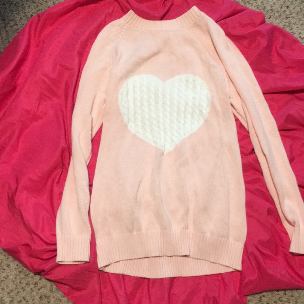Pink sweater